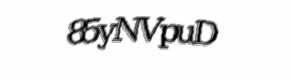 Security check image, please type the characters shown
