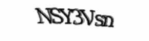 Security check image, please type the characters shown