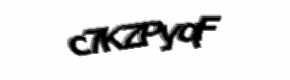 Security check image, please type the characters shown