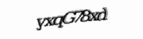 Security check image, please type the characters shown